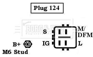 BORG & BECK Генератор BBA2720